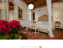 Tablet Screenshot of hotelsanminiato.com
